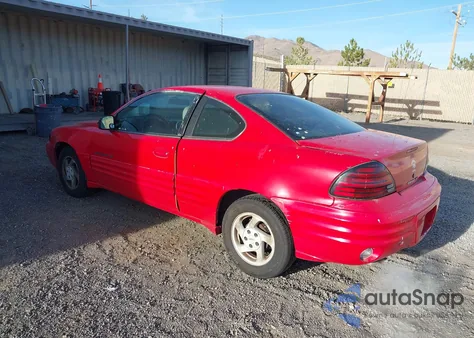 1999 Pontiac Grand Am Se1 z USA, uszkodzony, nr VIN 1G2NE12E3XM753289
